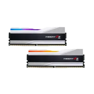 Памет G.SKILL Trident Z5 Silver RGB 32GB(2x16GB) DDR5 6000MHz F5-6000J3636F16GX2-TZ5RS