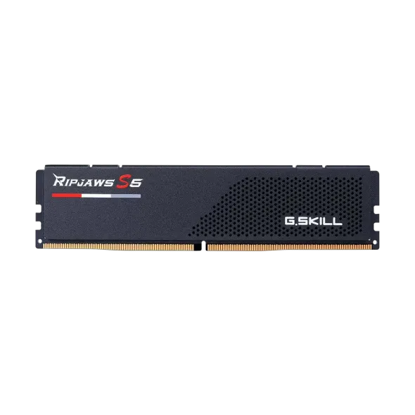 Памет G.SKILL Ripjaws S5 Black 128GB(2x64GB) DDR5 6400MHz, CL36 - Intel XMP