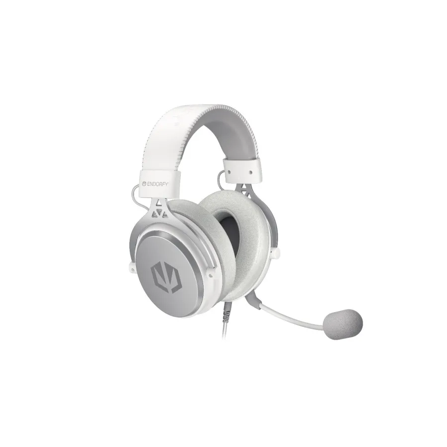 Геймърски слушалки ENDORFY Viro Plus 7.1 USB - Onyx White