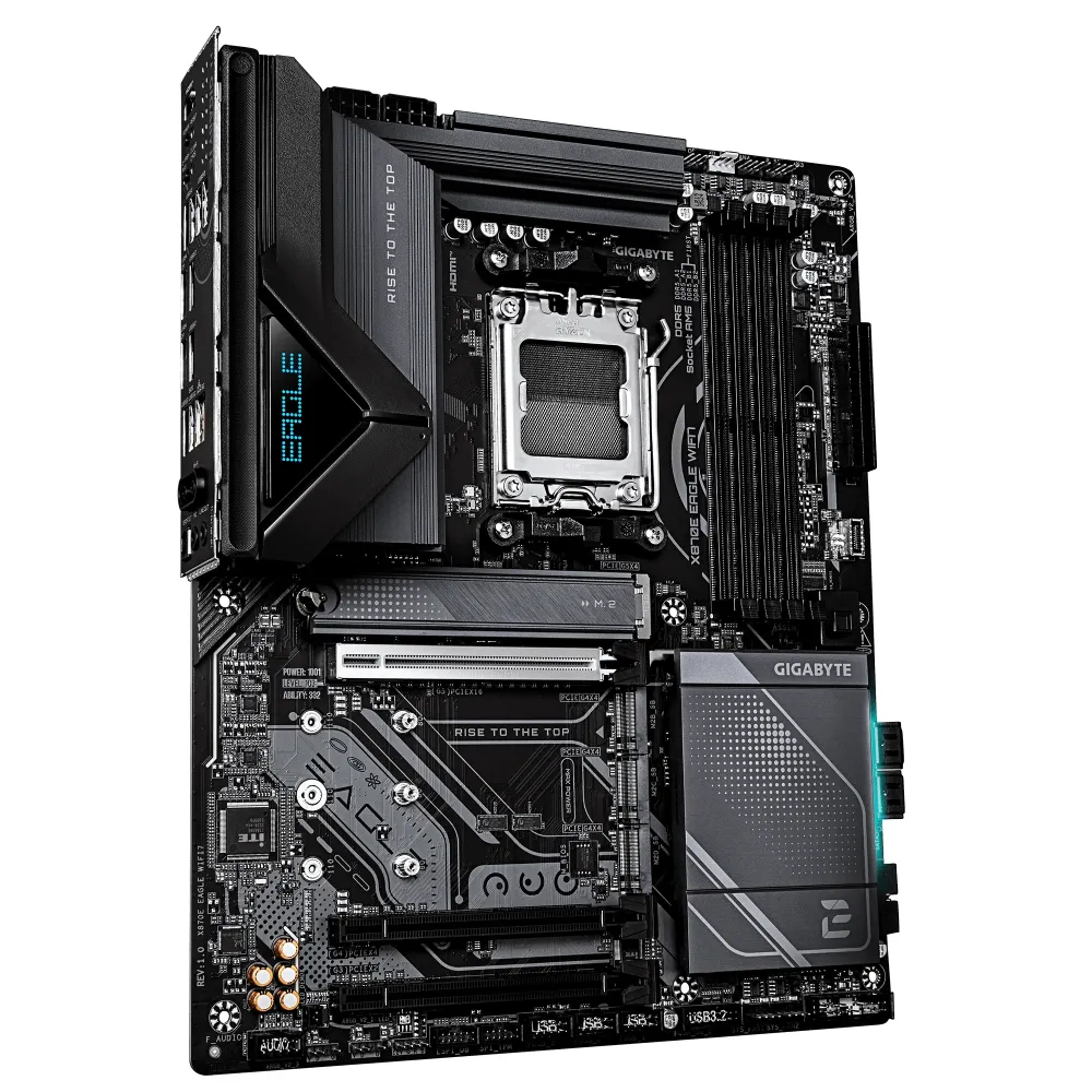 Дънна платка GIGABYTE X870E EAGLE WIFI7, Socket AM5 Дънна платка GIGABYTE X870E EAGLE WIFI7, Socket AM5