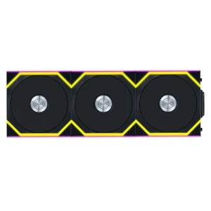 Вентилатори 3бр Lian Li UNI FAN SL Wireless ARGB PWM Reverse Blade - 120 mm Черен + Контролер