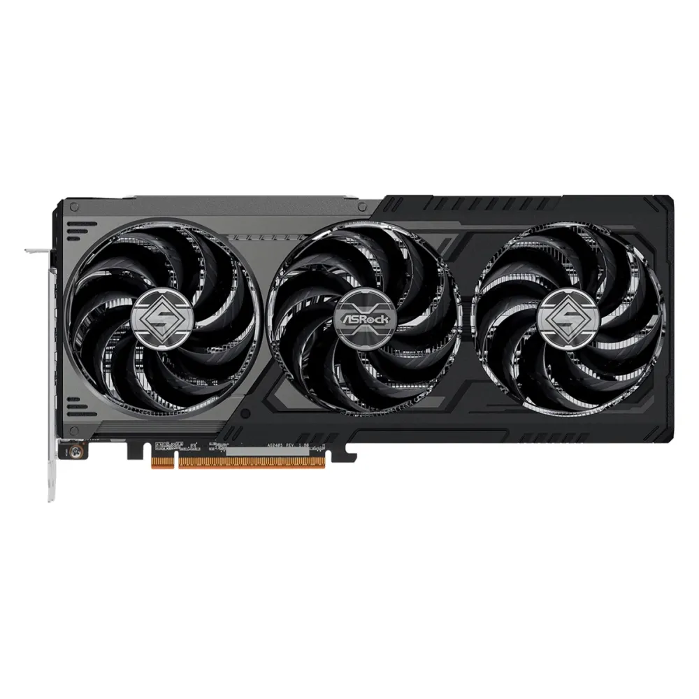 Видео карта ASRock Radeon RX 9070 GRE Steel Legend Dark 12GB OC GDDR6 Видео карта ASRock Radeon RX 9070 GRE Steel Legend Dark 12GB OC GDDR6