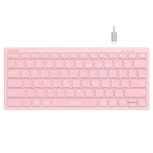 Безжична клавиатура A4TECH FBX51C FSTyler, розово