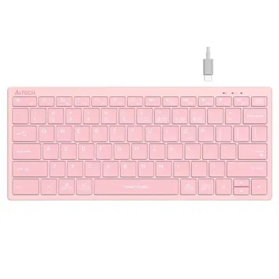 Безжична клавиатура A4TECH FBX51C FSTyler, розово Безжична клавиатура A4TECH FBX51C FSTyler, розово