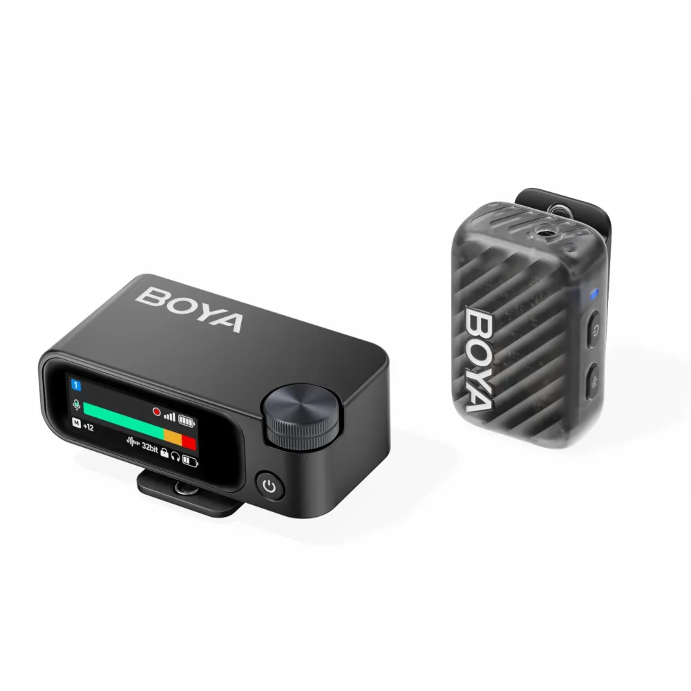 Безжична система микрофони All-in-One BOYA BOYAMIC 2