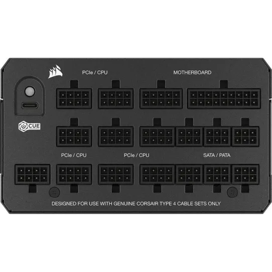 Захранващ блок Corsair HX1200i 1200W 80+ Platinum ATX 3.1, Fully Modular