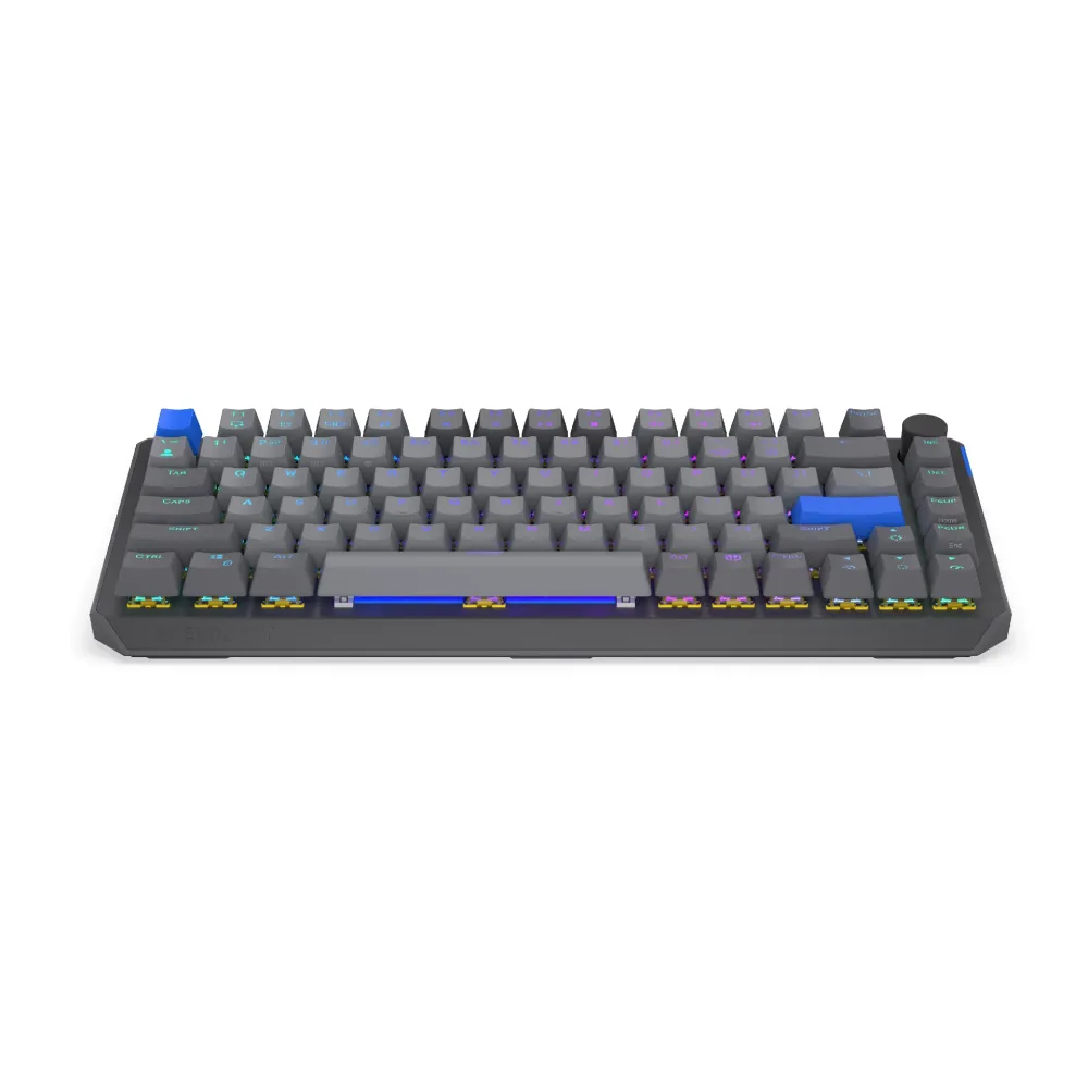 Endorfy механична клавиатура Thock Wireless V2 75%, PBT, Endorfy Yellow switch, US Layout