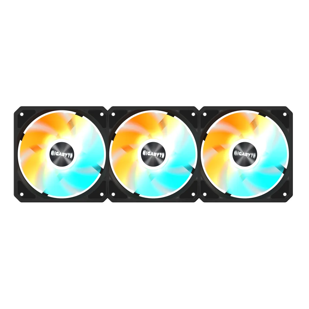 Комплект вентилатори 3-Pack GIGABYTE AORUS EZ CHAIN FAN 120, 120x120x25mm ARGB