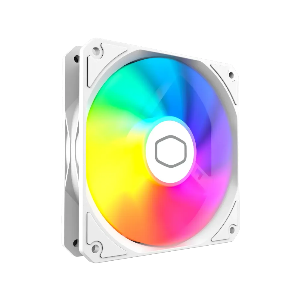Вентилатор Cooler Master MasterFan MF120 Lite ARGB - Бял