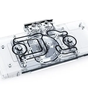 Воден блок за видео карта Alphacool Eisblock Aurora Acryl GPX-A Radeon RX 6700XT Reference with Backplate