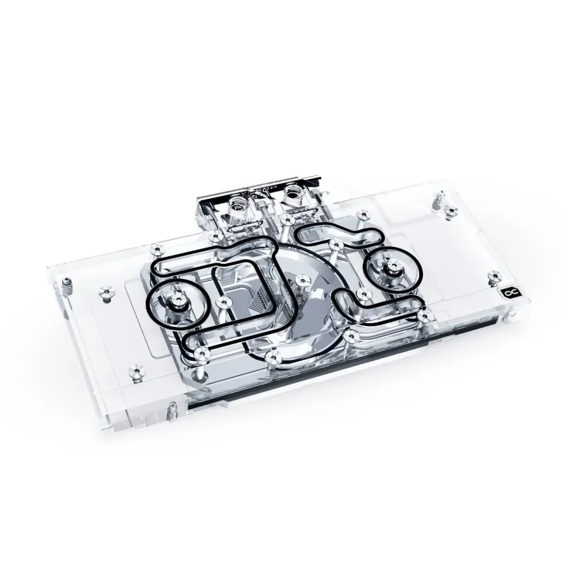 Воден блок за видео карта Alphacool Eisblock Aurora Acryl GPX-A Radeon RX 6700XT Reference with Backplate Воден блок за видео карта Alphacool Eisblock Aurora Acryl GPX-A Radeon RX 6700XT Reference with Backplate