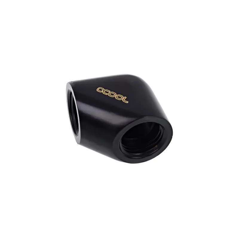 L-конектор Alphacool Eiszapfen, G1/4 AG вътрешна резба G1/4 IG, Черен мат L-конектор Alphacool Eiszapfen, G1/4 AG вътрешна резба G1/4 IG, Черен мат