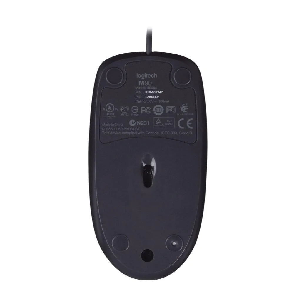 Жична оптична мишка LOGITECH M90 Жична оптична мишка LOGITECH M90