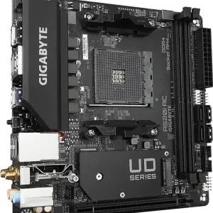 Дънна платка GIGABYTE A520I AC WIFI, Socket AM4, Mini-ITX