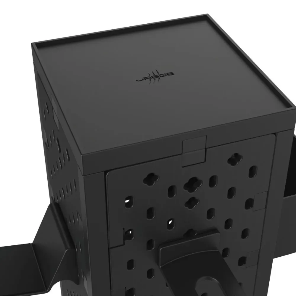 uRage модулен комплект Peg Board, монтаж на стена/маса, черен