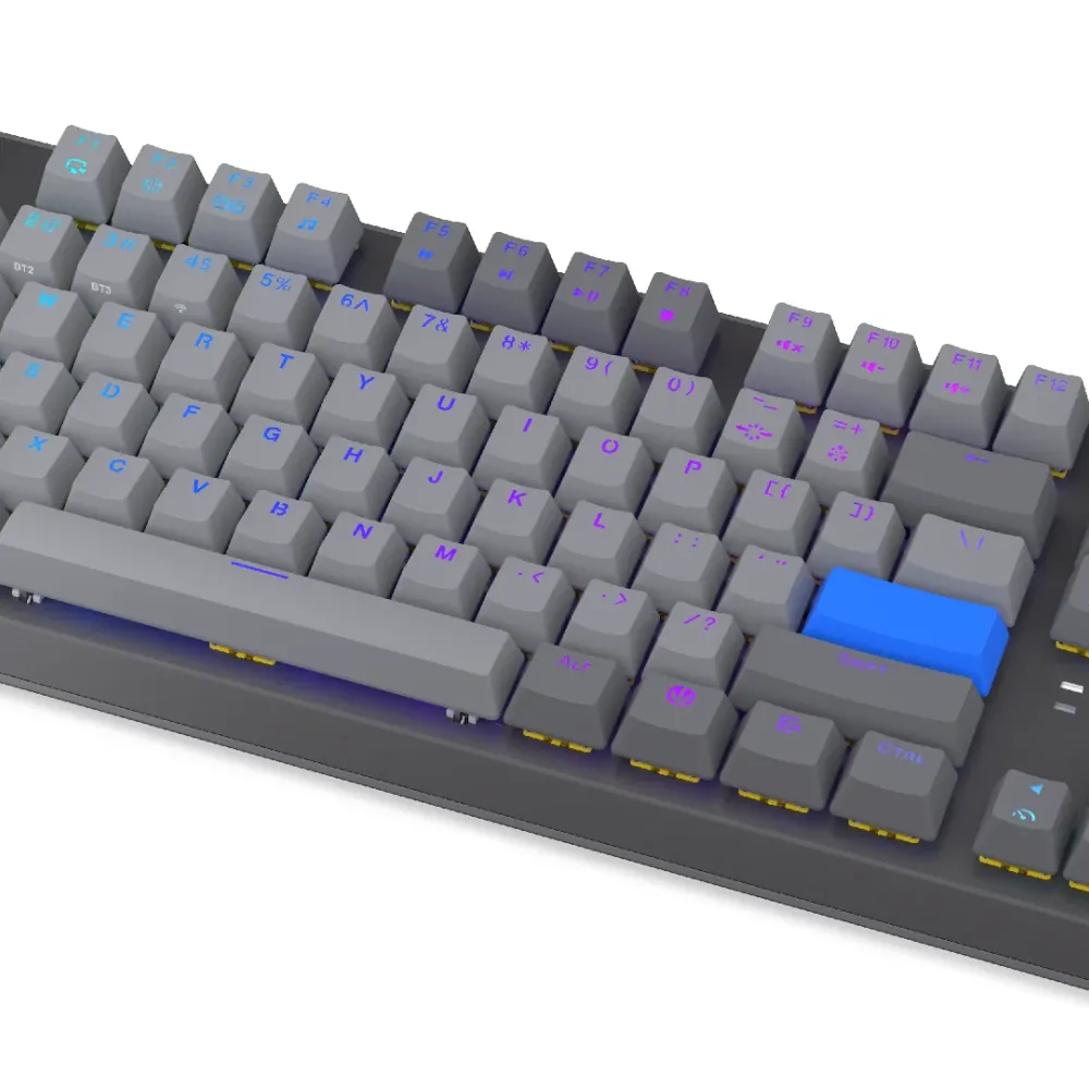 Endorfy механична клавиатура Thock Wireless V2 TKL, PBT, Endorfy Yellow switch, US Layout