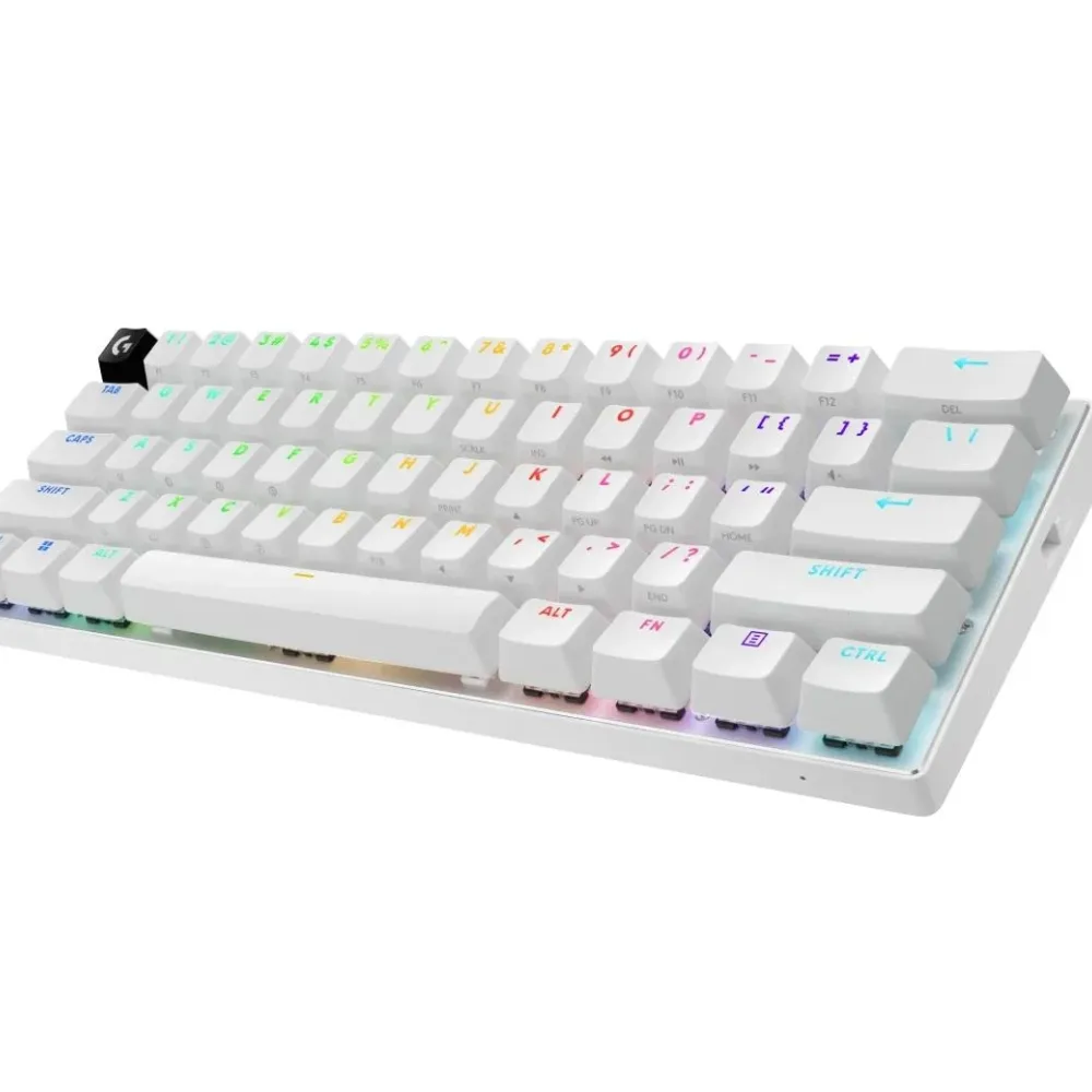 Геймърска клавиатура Logitech Pro X 60 Tactile White