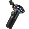 Настолен микрофон FIFINE K658 Dynamic RGB - Black