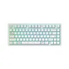 Геймърскa безжична клавиатура Dark Project ALU81A Terra Nova White RGB
