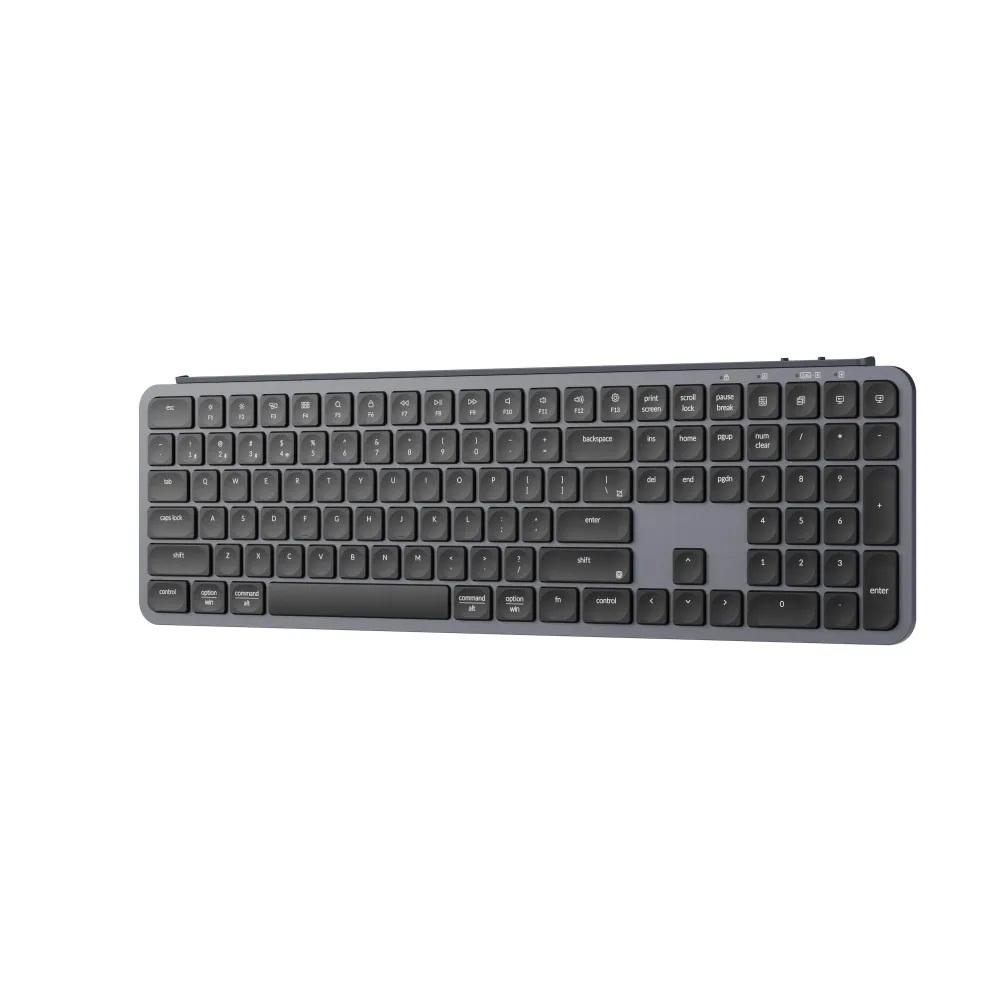 Безжична клавиатура Keychron B6 Pro Ultra-Slim - Space Gray