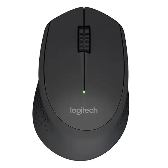 Безжична оптична мишка LOGITECH M280, Черен, USB