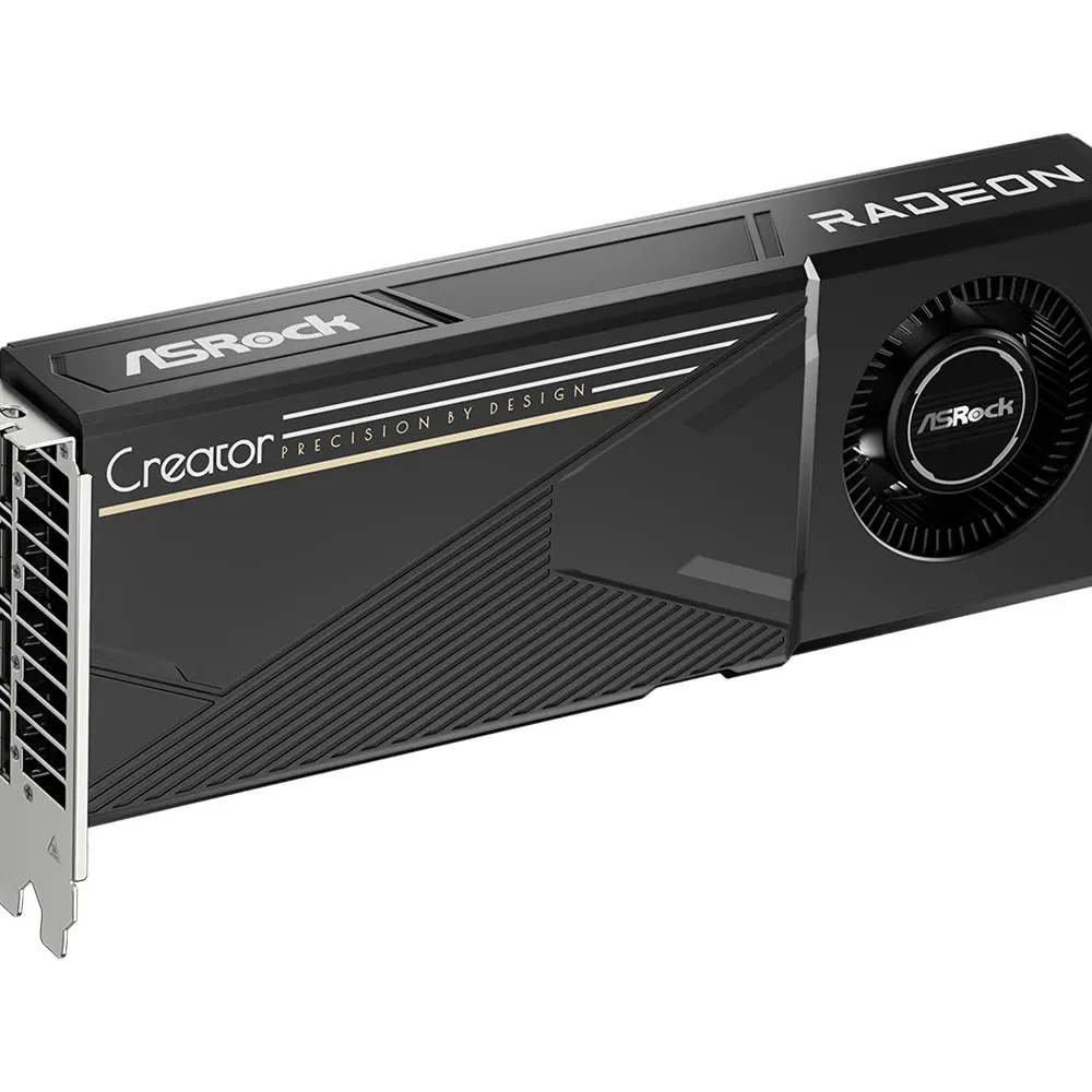 Видео карта ASRock RADEON AI PRO R9700 Creator 32GB GDDR6 Видео карта ASRock RADEON AI PRO R9700 Creator 32GB GDDR6