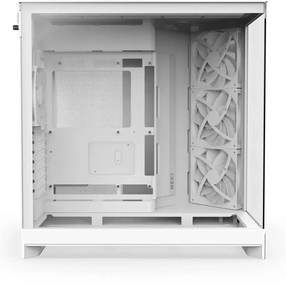 Кутия NZXT H9 Flow Dual-Chamber - White