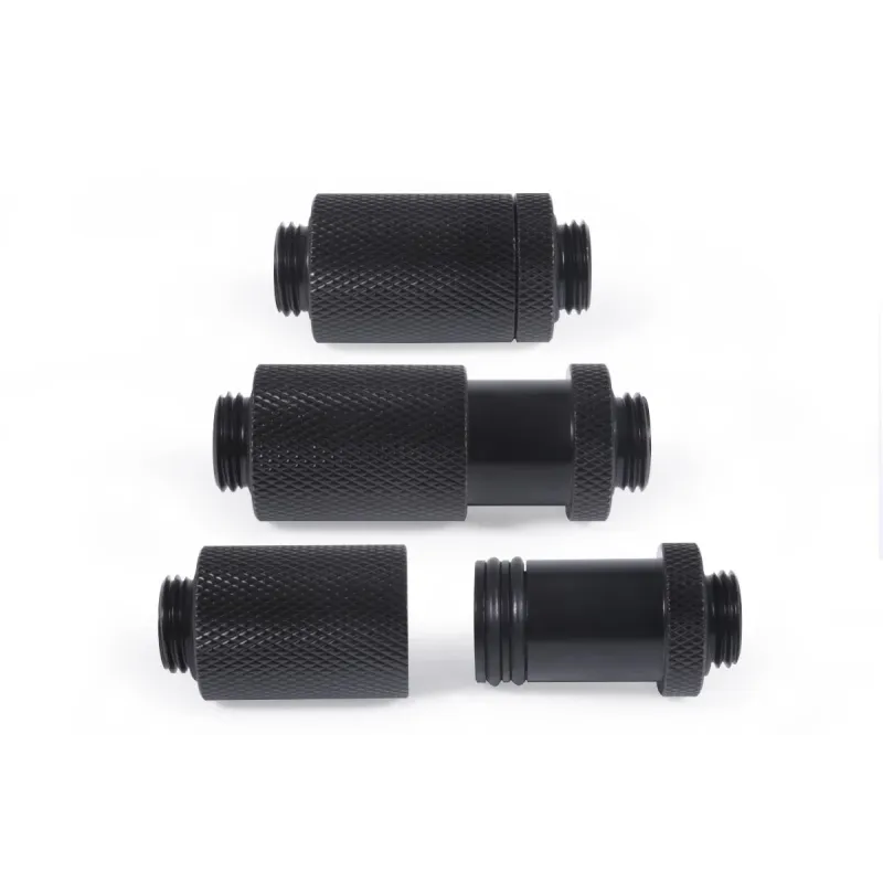 D-Plug Alphacool ES, 31.5mm, G1/4 AG auf G1/4 AG, Черен мат D-Plug Alphacool ES, 31.5mm, G1/4 AG auf G1/4 AG, Черен мат