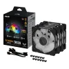 Комплект Вентилатори 3в1 ASUS TUF GAMING TR120 ARGB Reverse Black Комплект Вентилатори 3в1 ASUS TUF GAMING TR120 ARGB Reverse Black