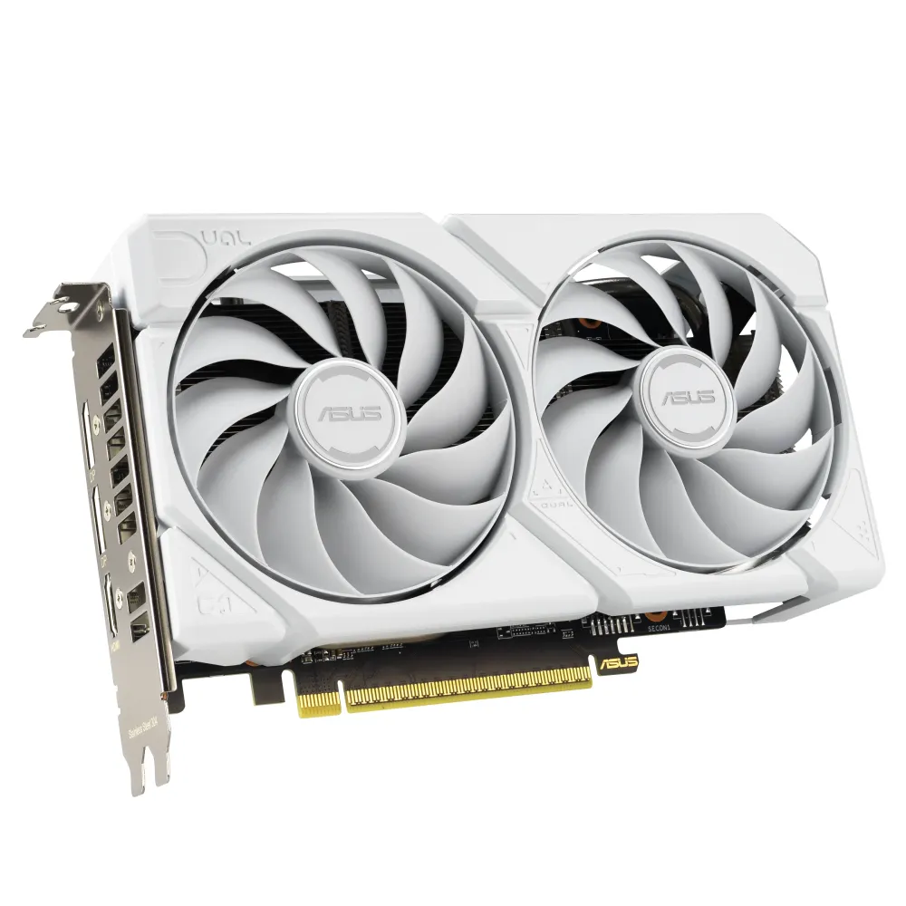 Видео карта ASUS DUAL RADEON RX 9060 XT 16GB GDDR6 White Edition