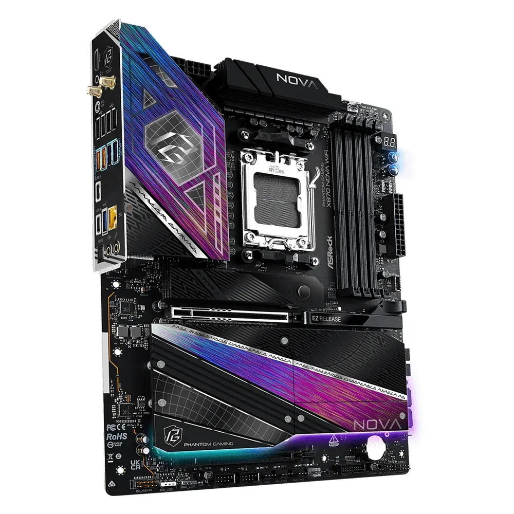 Дънна платка ASROCK X870 PG NOVA WIFI, Socket AM5