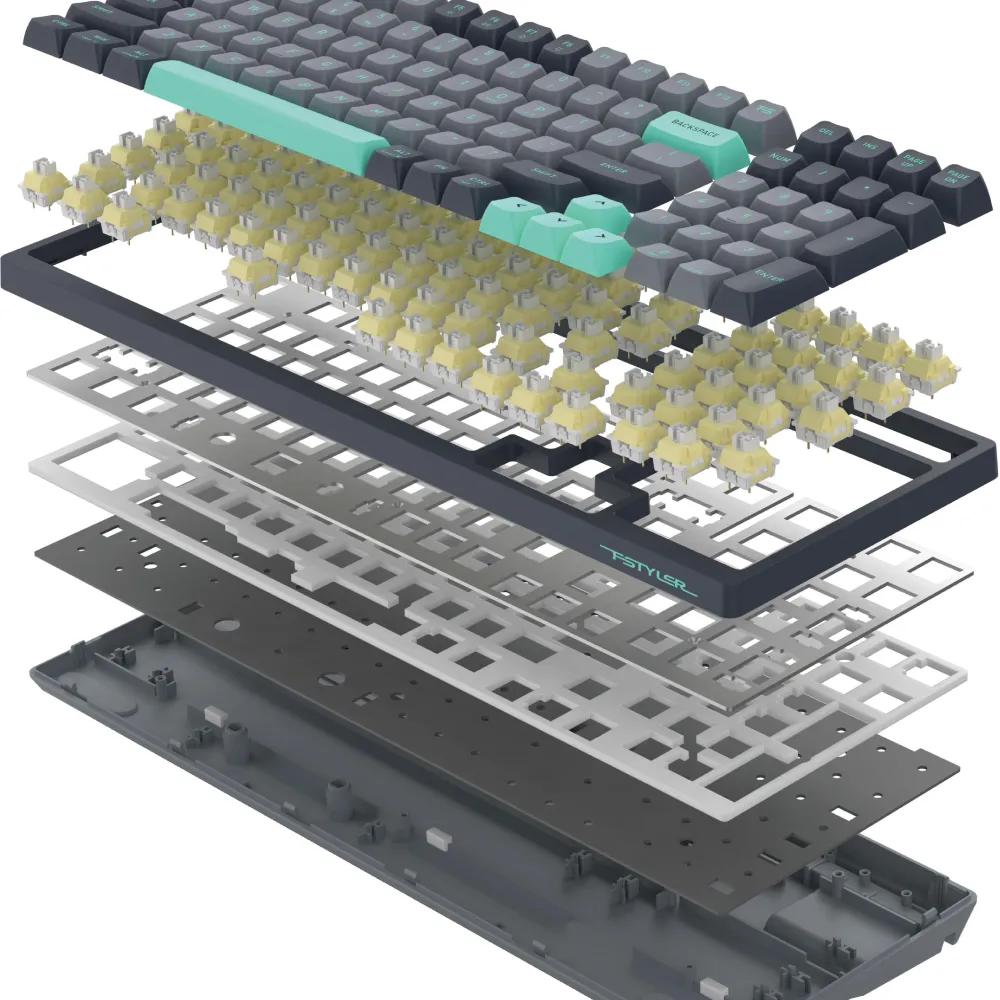 A4tech Fstyler FGS300 Panda Rock Механична TKL кирилизирана