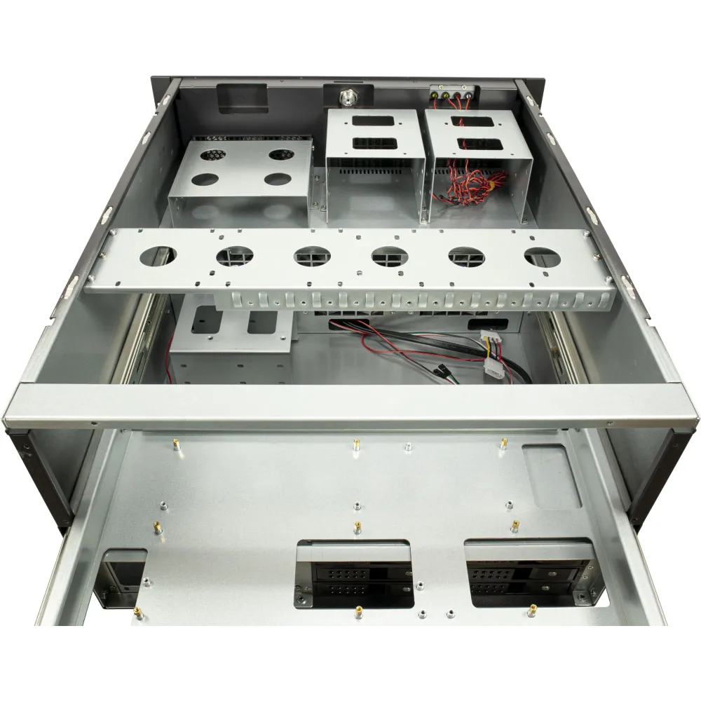 Кутия Inter Tech Server 6U-6606 за сървър ATX Кутия Inter Tech Server 6U-6606 за сървър ATX