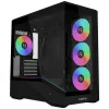 Кутия Lian Li Vector V100 MINI ARGB Mid-Tower, Tempered Glass - Black