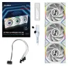 Вентилатори 3бр Lian Li UNI FAN SL Wireless LCD Reverse Blade ARGB PWM - 120 mm Бели