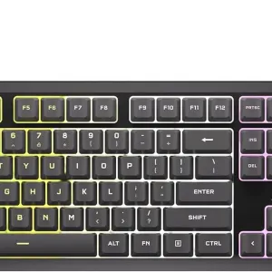 Геймърскa мембранна клавиатура Corsair K55 Core RGB