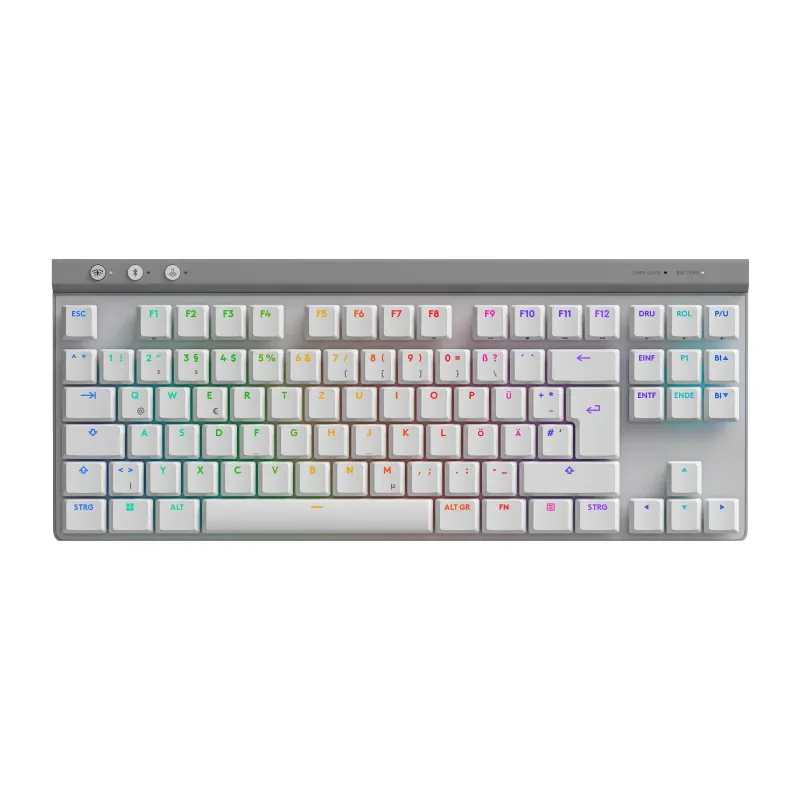 Безжична геймърска клавиатура Logitech G515 Lightspeed TKL White Безжична геймърска клавиатура Logitech G515 Lightspeed TKL White