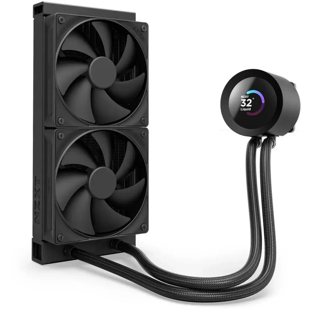 Охладител за процесор NZXT Kraken Plus 240 LCD Display - Black Охладител за процесор NZXT Kraken Plus 240 LCD Display - Black