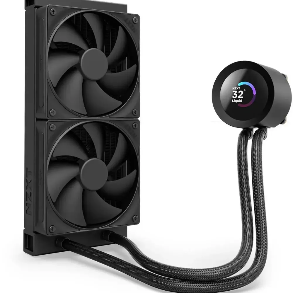 Охладител за процесор NZXT Kraken Plus 240 LCD Display - Black