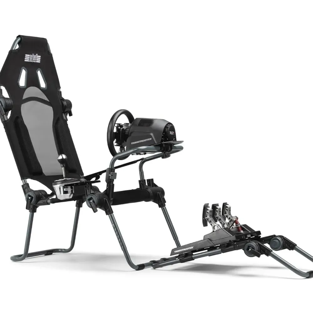 Геймърски стол Next Level F-GT Lite Foldable Formula and GT Cockpit - Grey