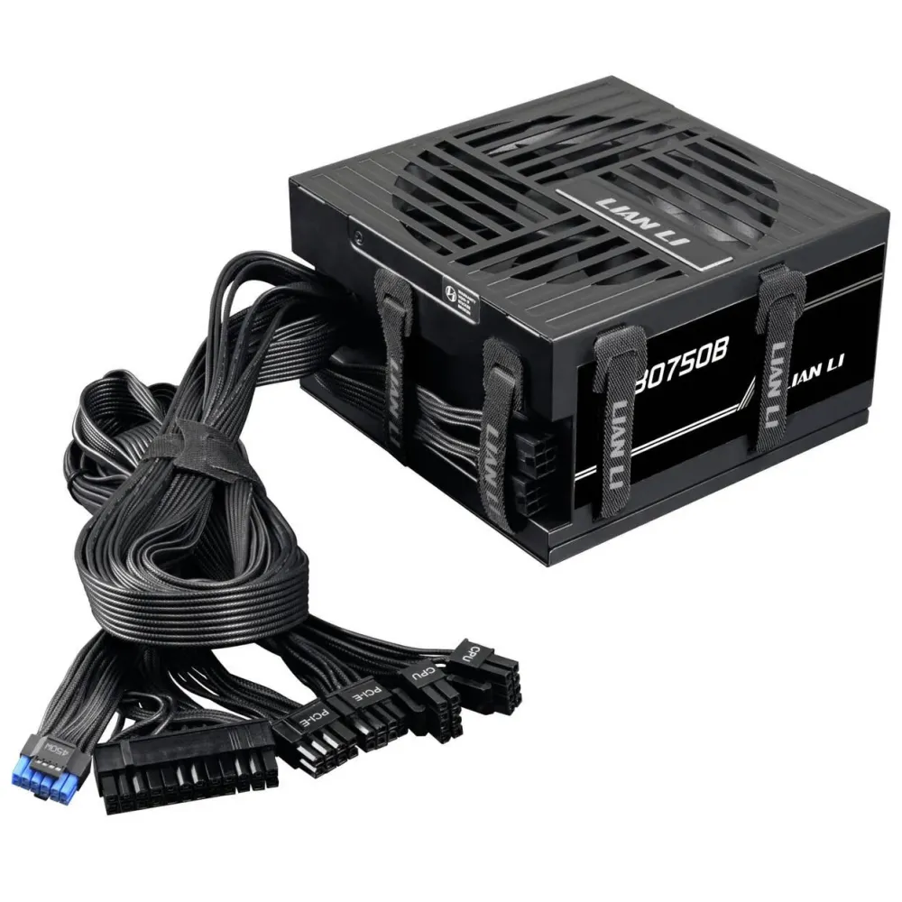 Захранващ блок Lian Li RB750B Black 750W 80+ Bronze PCIe 5.1, ATX 3.1