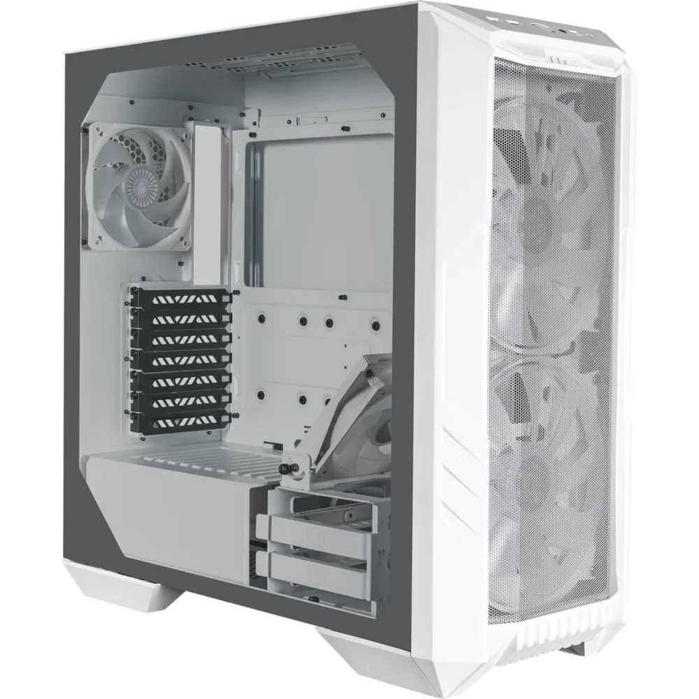 Кутия Cooler Master HAF 500 - Бяла Кутия Cooler Master HAF 500 - Бяла
