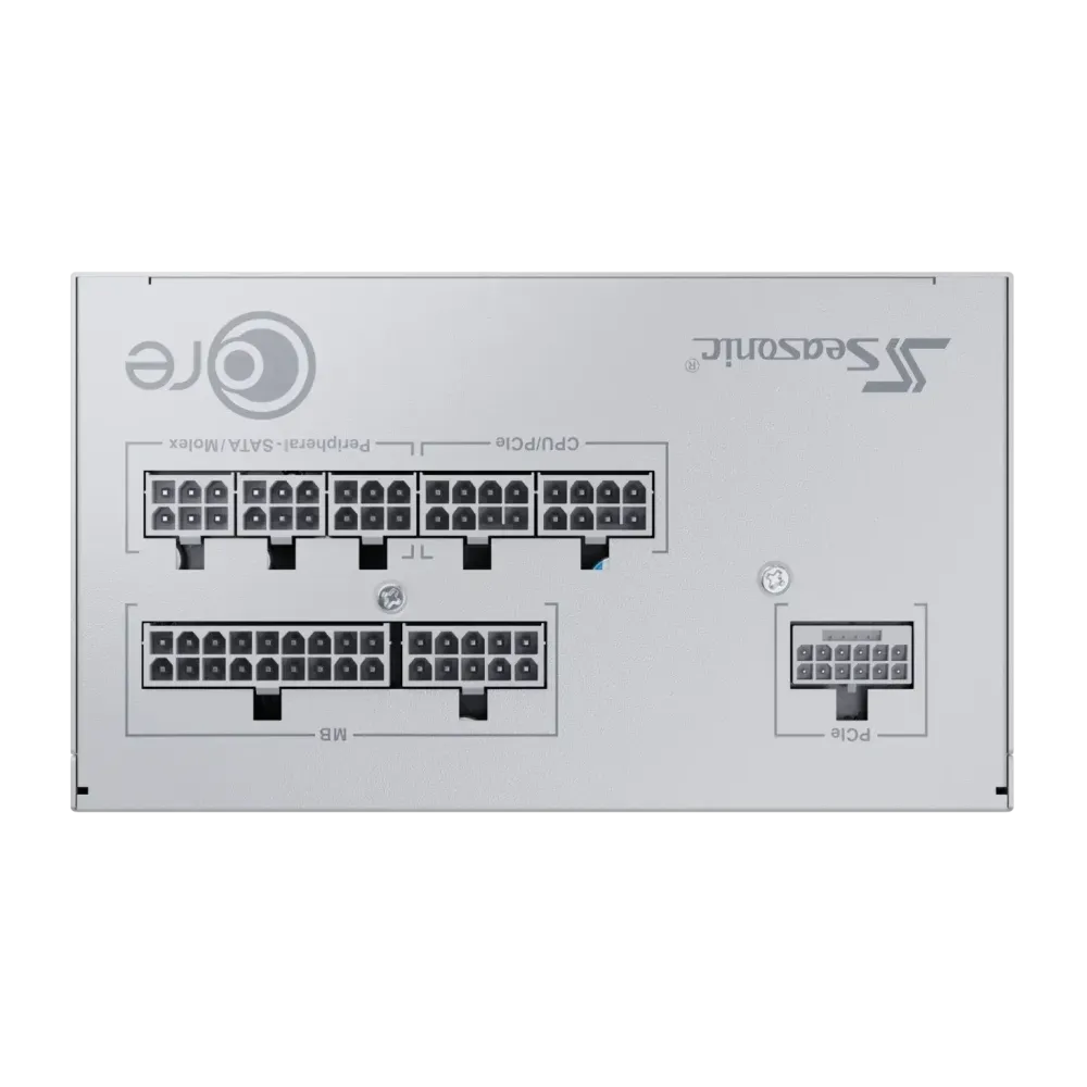 Захранващ блок Seasonic CORE GX White 650W 80+ Gold, Fully Modular, ATX 3.1, PCIe 5.1 Захранващ блок Seasonic CORE GX White 650W 80+ Gold, Fully Modular, ATX 3.1, PCIe 5.1