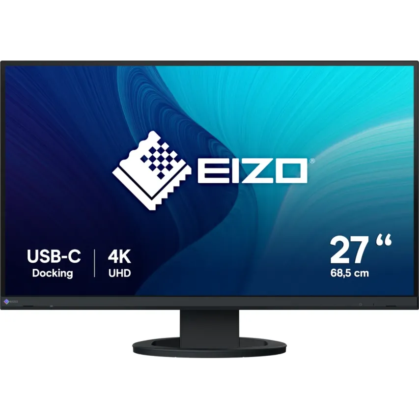 Монитор EIZO ColorEdge EV2740S-BK, 27'', 3140x2160, IPS, USB-C, DP, HDMI, 4xUSB-A, Черен Монитор EIZO ColorEdge EV2740S-BK, 27'', 3140x2160, IPS, USB-C, DP, HDMI, 4xUSB-A, Черен