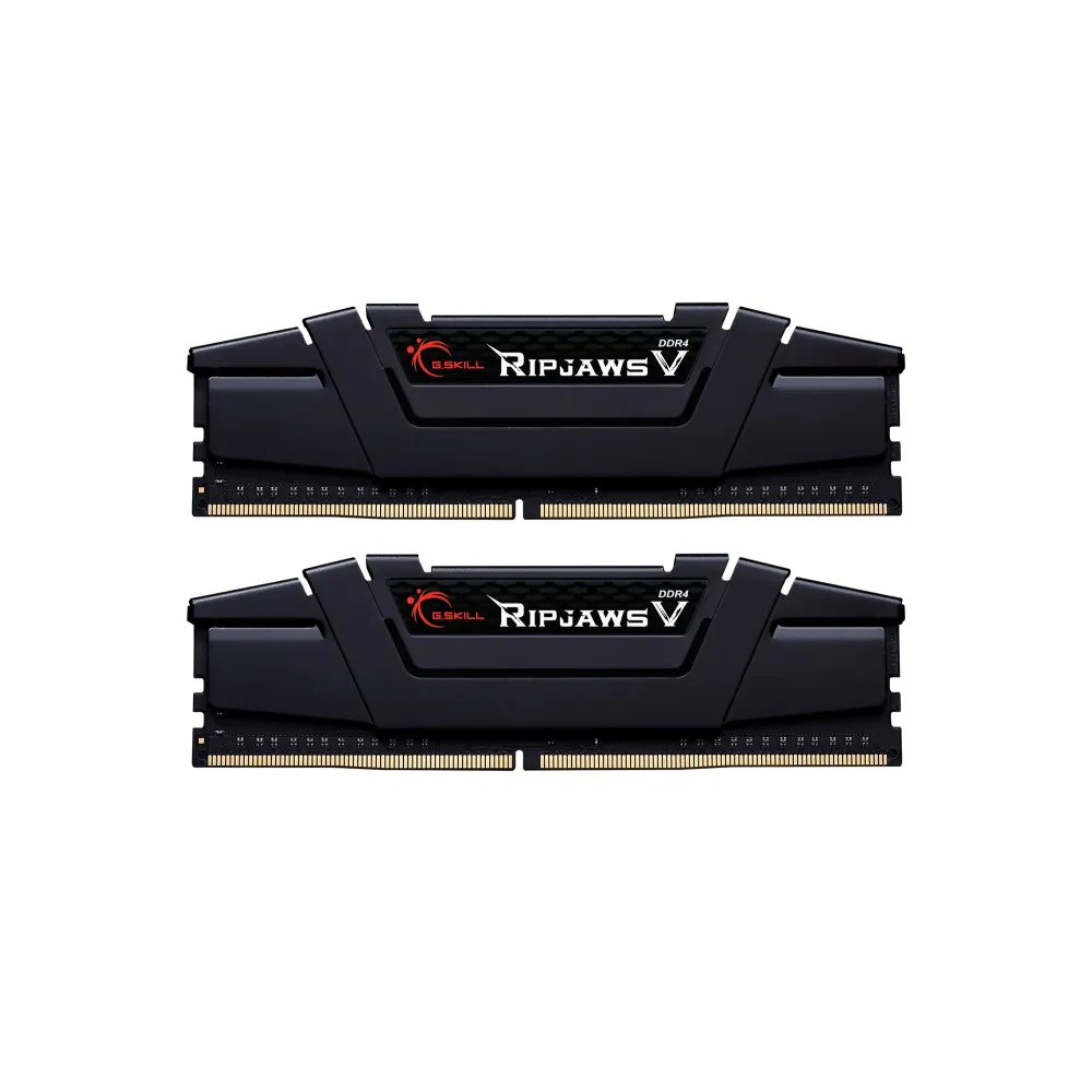Памет G.SKILL Ripjaws V Black 32GB(2x16GB) DDR4 3200MHz F4-3200C16D-32GVK