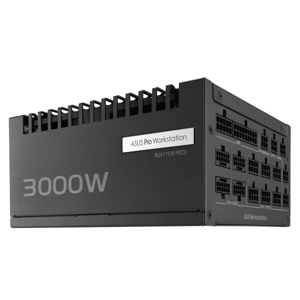 Захранващ блок ASUS Pro WS 3000W 80+ Platinum PCIe 5.1, Fully Modular