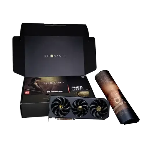 Видео карта PowerColor Radeon RX 9070 XT Hellhound Resonance Edition 16GB GDDR6 Видео карта PowerColor Radeon RX 9070 XT Hellhound Resonance Edition 16GB GDDR6