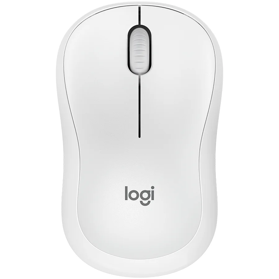 Безжична оптична мишка LOGITECH M240, Off-White