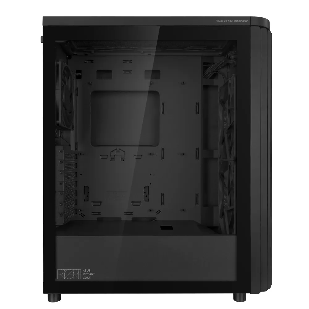Кутия ASUS ProArt PA401 Black - Tempered Glass Panel