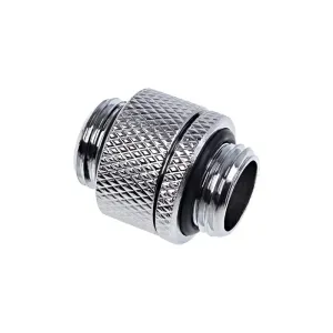 Адаптер съединител с външна резба Alphacool, Въртящ се, G1/4, Сребрист